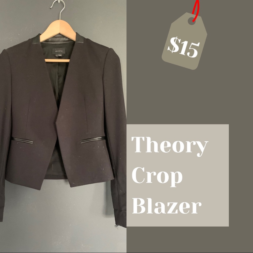 Theory Cropped Blazer